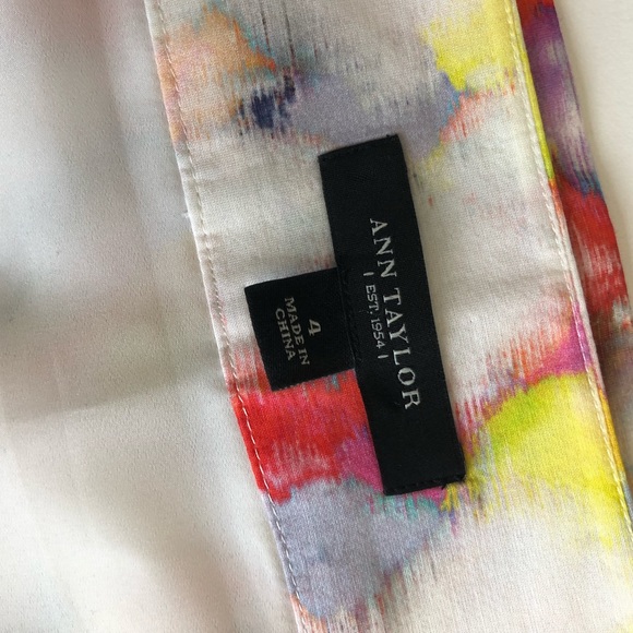 Ann Taylor Silk Ruffle Skirt • Size 4 - Picture 6 of 11